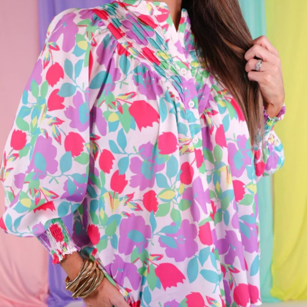 Katie Button Up Long Sleeve Top